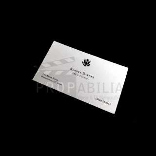 Lot 211 - Designated Survivor (ABC Studios, 2016-2019) Kendra Daynes Business Card (0026)