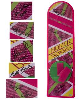 ’’Back to the Future II’’ Cast Signed Hoverboard | Nate Sanders