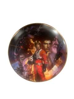 The Hamilton Collection Star Wars Trilogy Plate | Premiere Props