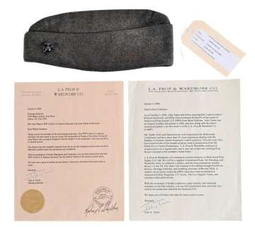 John Wayne’s Sands of Iwo Jima USMC Garrison Cap | Burley Auction