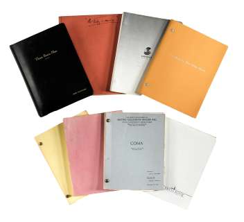 Lot 235 - A group of David Bretherton scripts, including Coma and Three Brave Men