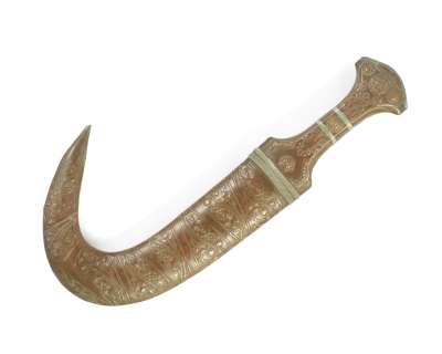 Lot 14 - Lawrence Of Arabia: A Arabian-style dagger acquired for Peter O‘Toole for his role as ‘T.E. Lawrence‘, Columbia, 1962, 3