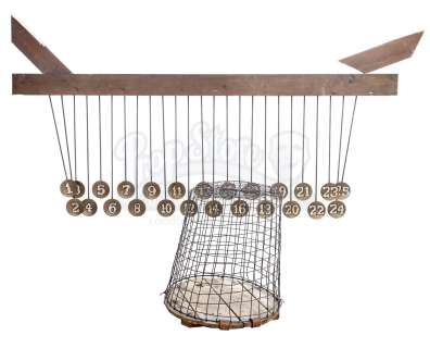 The Ballad of Buster Scruggs | Calculator Chicken’s Cage and Number Board | Propstore