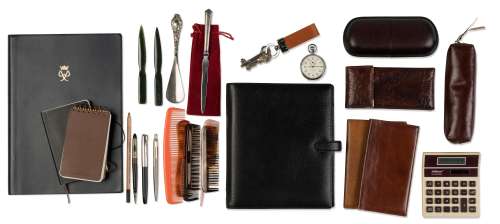 The Crown - Lot 466 - Matt Smith, Tobias Menzies & Jonathan Pryce (as Prince Philip): a large selection of character desk and dressing table props used across seasons and actors (qty)