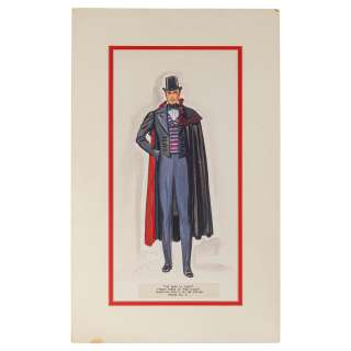 A Tyrone Power Costume Sketch for The Mark of Zorro | Bonhams