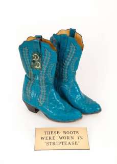 BURT REYNOLDS STRIPTEASE COWBOY BOOTS | Julien’s