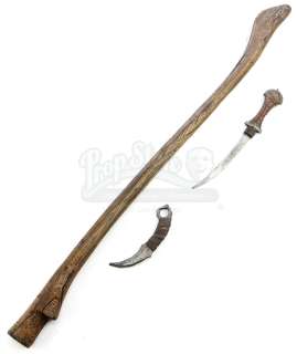 Robin Hood (2018) | John’s Staff and Knives | Propstore