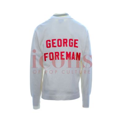 Lot 26 - Big George Foreman - Doc Broadus’s (Forest Whitaker) Cardigan - 64-26 | Icons of Pop Culture