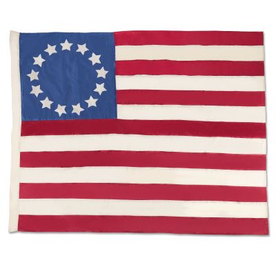 Outlander | An American flag, in the manner of the 18th century Betsy Ross flag Season 7, Episode 14, ’Ye Dinna Get Used to It’ | Bonhams