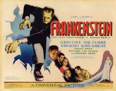 Frankenstein title card | Profiles in History