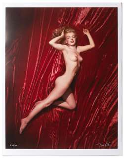 Tom Kelley Limited Edition Giclee Photograph of Marilyn Monroe -- ’’Pose #9’’ Photo Measures 17’’ x 22’’ | Nate Sanders