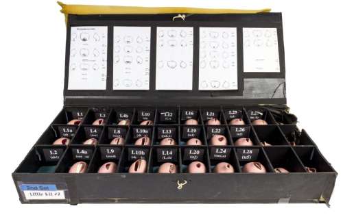 Collection of "Monkeybone" Stop Motion Puppet Mouths. | Van Eaton Galleries