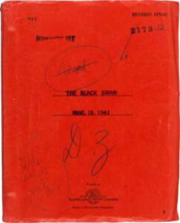 A Script from "The Black Swan."