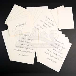 Hannibal - Lot 885 - SEASON 3 EPISODE 4: "APERITIVO" Lecter‘s (Mads Mikkelsen) Condolence Letter to Jack Crawford (Laurence Fishburne)