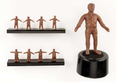 It‘s a Mad, Mad, Mad, Mad World (8) One Inch and (1) Six Inch Miniature Figures Cast in Silicone from O...