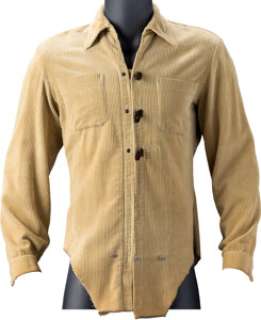 Chuck Connors "Lucas McCain" Signature Tan Corduroy Western Tunic from The Rifleman (ABC TV,... | Heritage