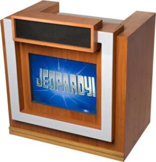 Contestant Podium #2 with Buzz-In Button and Lit Graphics (Retired 2002) from Jeopardy (CBS ... | Heritage
