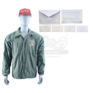 UNBREAKABLE (2000) - Lot 400 - David Dunn‘s (Bruce Willis) Windbreaker, Hat, Letter, and Business Cards