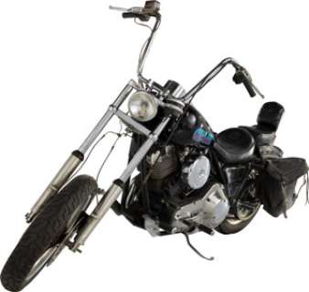 Pulp Fiction (Miramax, 1994), Bruce Willis "Butch Coolidge" Custom Harley-Davidson FXR "Grace" Chopper.