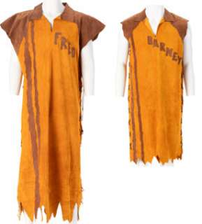 The Flintstones (Amblin, 1994), John Goodman "Fred Flintstone" and Rick Moranis "Barney Rubble" Bowling Outfits.