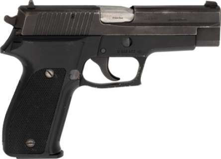 The Sopranos (HBO, 1999-2007), James Gandolfini "Tony Soprano" Sig Sauer P226 Semi-Automatic Pistol.