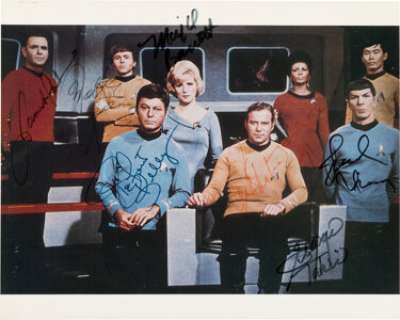 Star Trek: The Original Series (Paramount TV, 1966-1969), Cast Signed Photograph. | Heritage