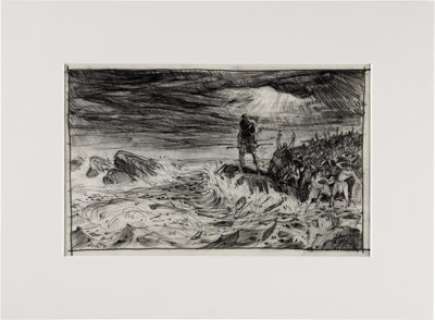 The Ten Commandments (Paramount,1956), Group of (13) "Parting of the Red Sea" Storyboard Artworks. (Total: 13 Items) | Heritage