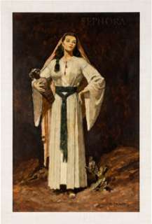 The Ten Commandments (Paramount, 1956), "Sephora" Character Concept Artwork by Arnold Friberg. | Heritage