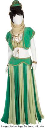 I Dream of Jeannie (NBC TV, 1965-1970), Barbara Eden "Evil Jeannie" Signature Costume Ensemble.