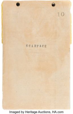 Scarface (UA, 1932), Typed Carbon Draft Screenplay. | Heritage
