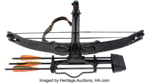 Daryl Dixon (Norman Reedus), Hero Crossbow from The Walking Dead (AMC 2010-2022, Seasons 1-3).