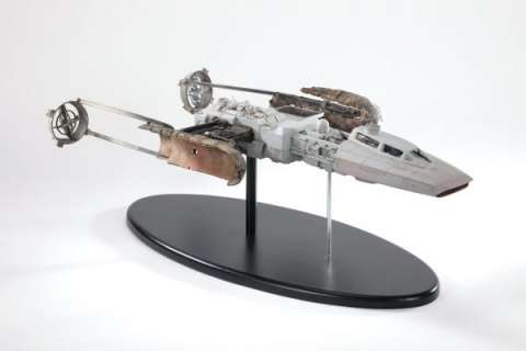 Lot 890 - Y-Wing Fighter filming miniature from Star Wars