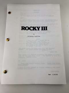 Rocky III (1982) | Rocky III (1982) - Sylvester Stallone as Rocky Balboa - United Artists | Catawiki