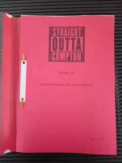 Script - Jonathan Herman - "Straight Outta Compton" Full Screen Play Film Script - 2023 | Catawiki