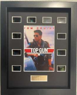 Top Gun (1986) - Tom Cruise | TOP GUN (1986) - Tom Cruise - Framed Film Cells display with COA | Catawiki