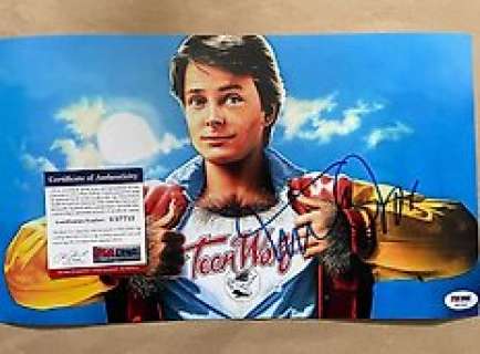 Teen Wolf | Teen Wolf - Signed by Michael J. Fox - with PSA/DNA Certification - No Reserve! | Catawiki