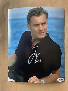 The Talented Mr. Ripley - The Talented Mr. Ripley - Signed by Jude Law - with PSA/DNA Certification - autograph, photo - No Reserve