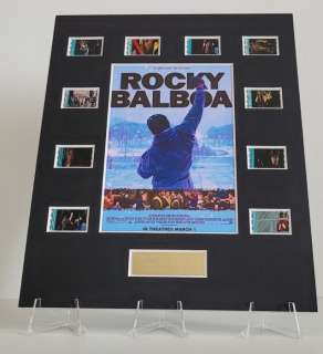 Rocky Balboa | Rocky Balboa - Framed Film Cell Display with COA | Catawiki