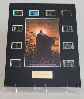 Batman Begins | Batman Begins - Framed Film Cell Display with COA | Catawiki