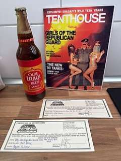 Hot Shots Part Deux | Hot Shots Part Deux - Charlie Sheen - Lot of 2 Movie Props, with COA | Catawiki