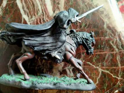 Figurine - Le cavalier Noir - Lead | Catawiki