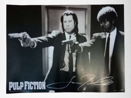 Tarantino - Pulp Fiction - signed by John Travolta (Vincent Vega) - with photo proof/COA - Florida (19/12/2021) | Catawiki