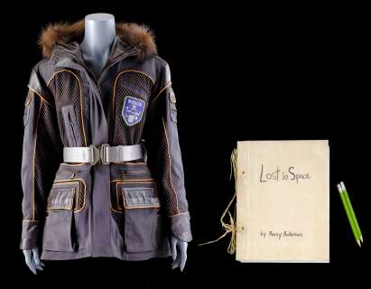 Lost in Space (2018-2021) | Penny Robinson (Mina Sundwall) Cold Weather Jacket with Mission 24 Patch and Journal with Pencils | Propstore