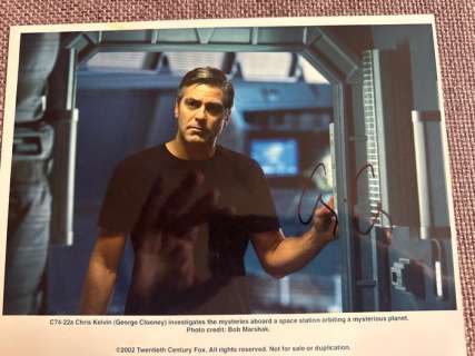 Solaris - Signed by George Clooney, in person Berlinale Berlin | Catawiki