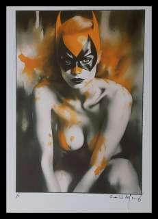 Batgirl - watercolor edition by Emma Wildfang - Large size | Catawiki