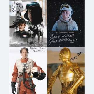 Star Wars - Big Lot of 4 Autographs! | Catawiki