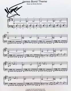 James Bond - Signed by Monty Norman - Composer of the "James Bbond theme" | Catawiki