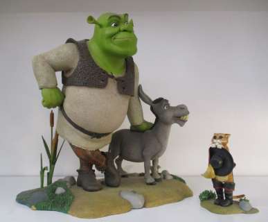 Attakus - Shrek - Shrek - Donkey & Puss in boots | Catawiki