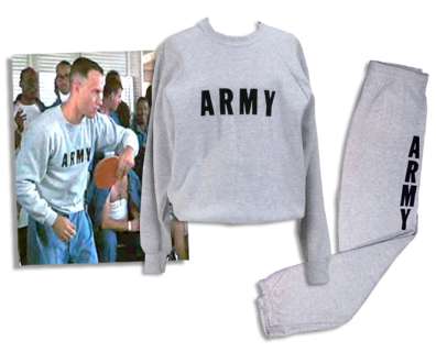 Tom Hanks Screen-Worn ’’Forrest Gump’’ Army Sweatsuit | Nate Sanders