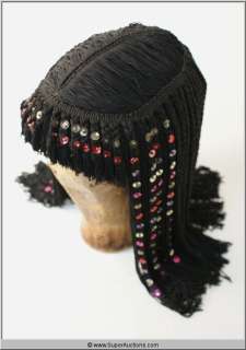 Black Silk Braided Wig Cleopatra 1934 | Super Auctions